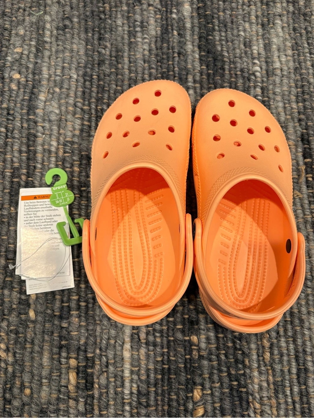 Kids Crocs Clog Sandals - Orange